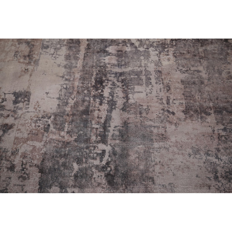 Tapis indien à motif abstrait All-Over 8 x 10