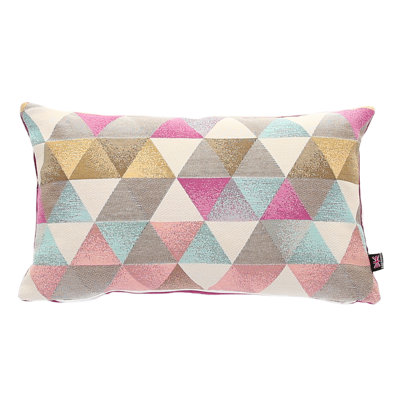 Amaryllis Geometric Rectangular Cushion