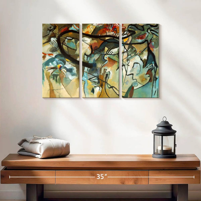 Avery Composition V, 14" H x 23" W