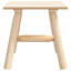 Alpen Home Side Table 49X49x50 Cm Solid Wood Spruce-1020888939