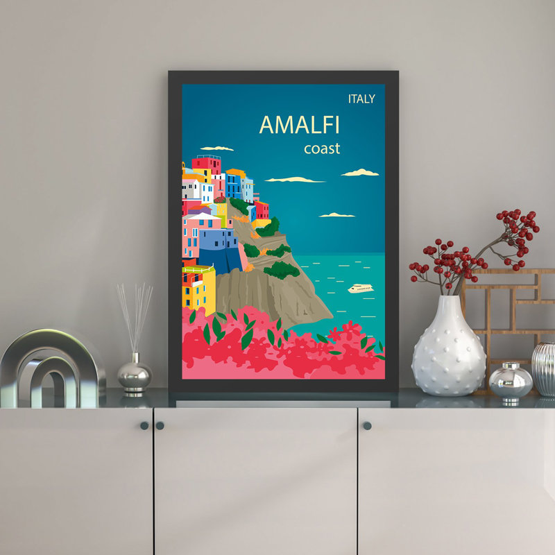 Elegant Framed MDF Wall Art, 100% MDF & Polystyrene Frame, 21.7 x 29.5 inches | UV Digital Printing | Perfect for Home Decor, Living Room & Office | Easy to Hang with Included Wall Mount