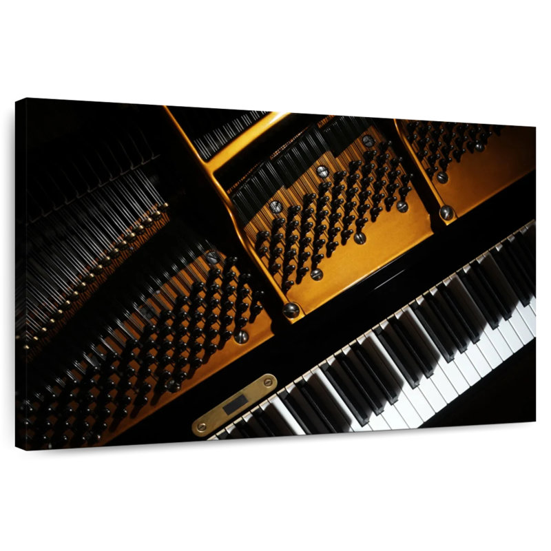 Abarca à l'intérieur du piano, H 30 po x l 45 po