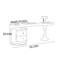 Bureau simple de style français-102125868