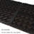 Interlocking Deck Tiles - 6-Pack Wood Plastic Composite Patio Tiles - Outdoor Flooring for Balcony, Porch, and Garage by Pure Garden-50489355