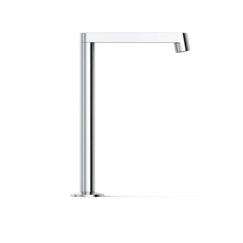 Components Tallbathroom Sink Spout with Row Design, Polished Chrome