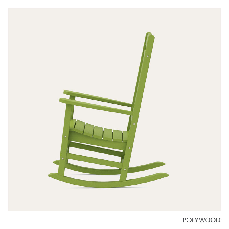 Chaise berçante POLYWOOD, Limette