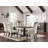 Chritine Rectangular Extendable Dining Table in Black