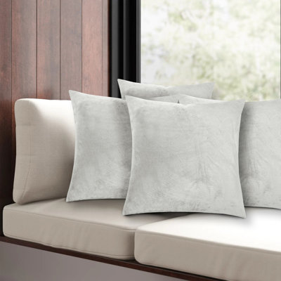 Apex Crushed Velvet Cushion Cover Set