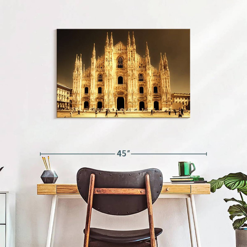 Ravi Gothic Milan Cathedral, 24" H x 36" W