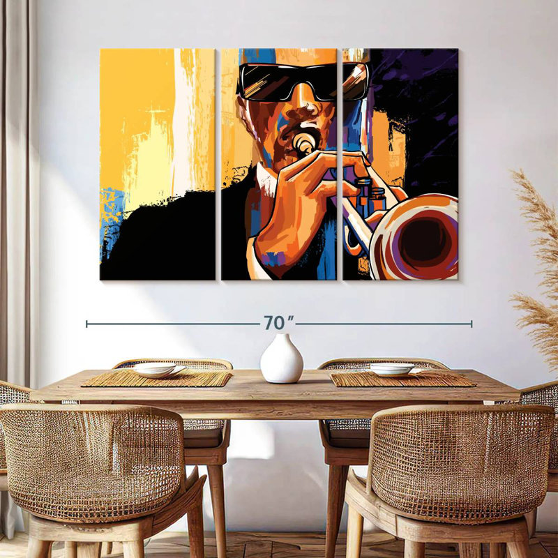 Abarca Trumpet Performer, H 42 po x l 65 po