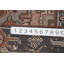 Tapis oriental géométrique en laine 3x5