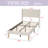Upholstered Platform Bed Frame-41592263-41592260