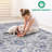 Non-shedding 8x10 Blue Area Rug - Stain , Perfect For Living Room, Study Great Dining Eat-in Kitchen-1265294722