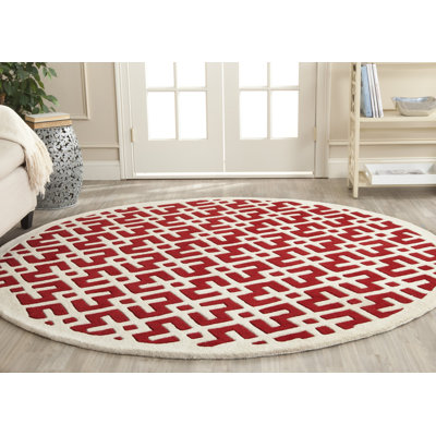 Teresita Hand Tufted Wool Geometric Rug