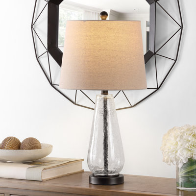 Naila Crackled Glass Table Lamp