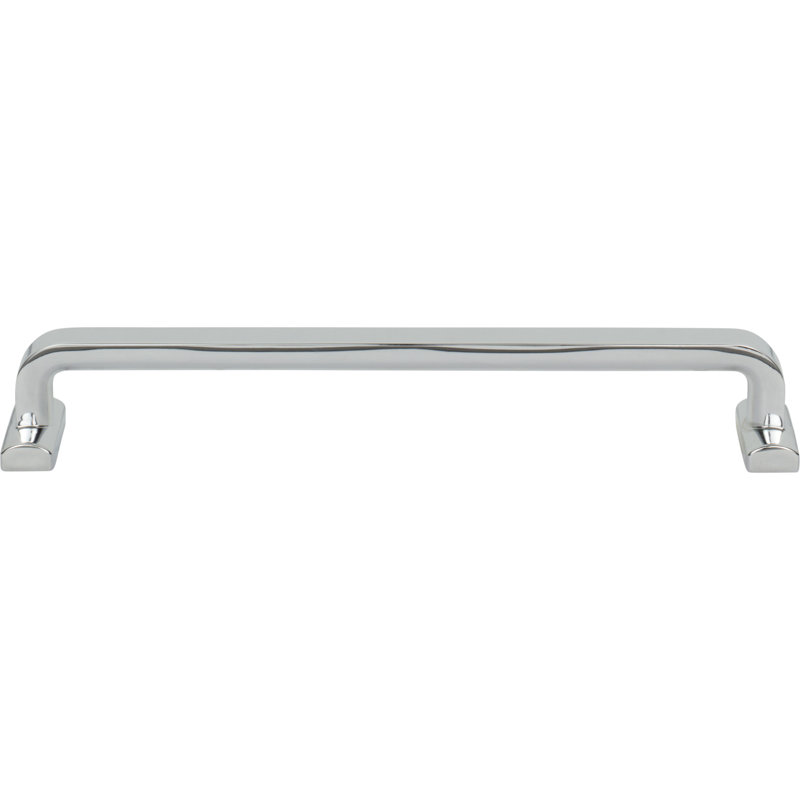Harrison Bar Pull, Polished Chrome, 7 9/16" Center to Center