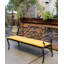 Banc de parc en Aluminium fonte à volutes classique Kain-1085361292