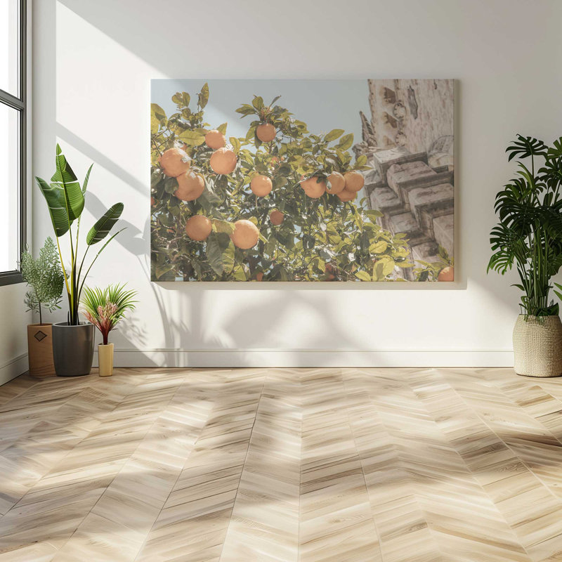 Reproduction sur toile, méditerranéen, H 36 po x l 54 po