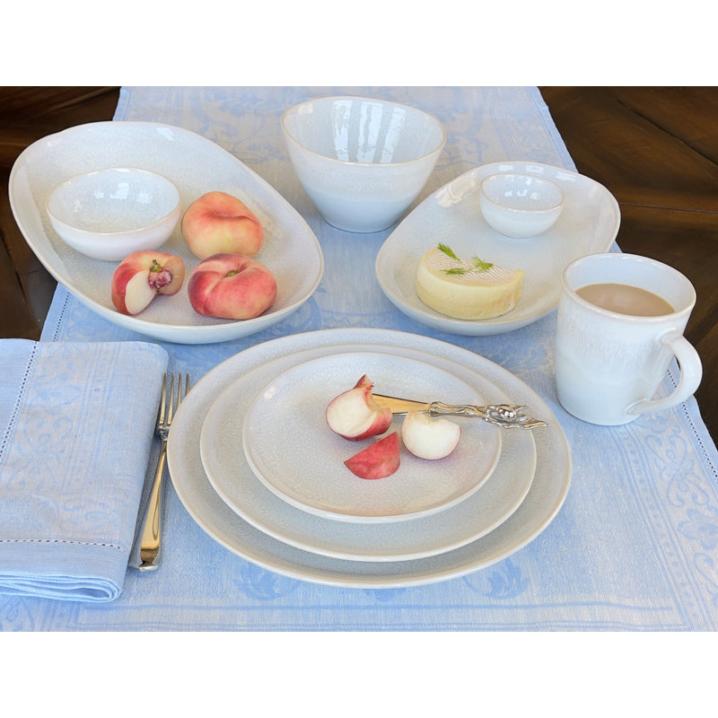 Lily Valley Stoneware Platter