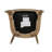 60" Round Dining Table With 4 Arm Chairs Sideboard And Dining Cabinet-1279941977