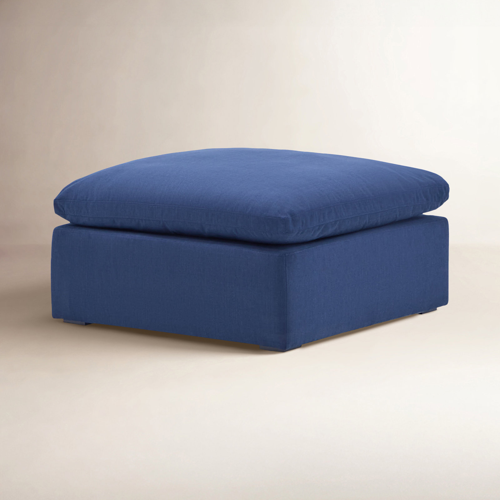 Calana 44" Ottoman, Peyton Navy Performance