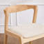 Chaise de salle à manger rembourrée avec dossier incurvé 19,1 po Avia-792407187-792407190