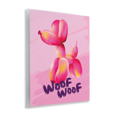 Art mural "Wouf Balloon Dog" par Nataly White