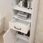 Armoire sur pied à porte étroite