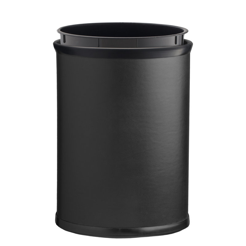 Corbeille pour déchets Kish, Noir