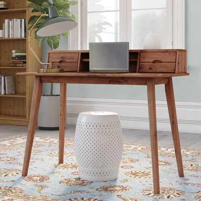 Rebekah Solid Wood Solid Wood Writing Desk