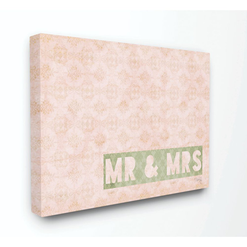 «Mr. and Mr. Green Stray» par Marla Rae - reproduction d'art textuel, Toile tendue, H 16 po x l 20 po