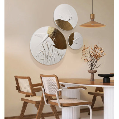 Modern Luxury Sandstone Three-Dimensional Relief Wall Decoration