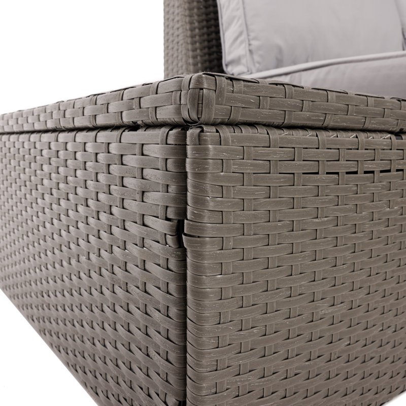 Janyce Rattan 6 - Person Seating Group with Cushions