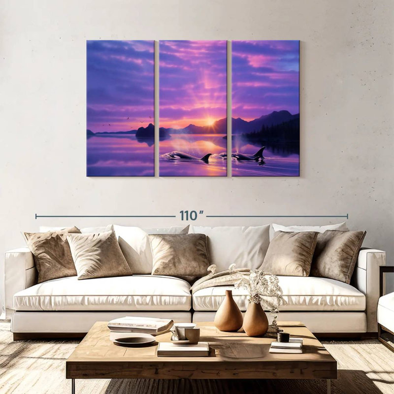 Baie de tranquillité Brampt, H 48 po x l 74 po