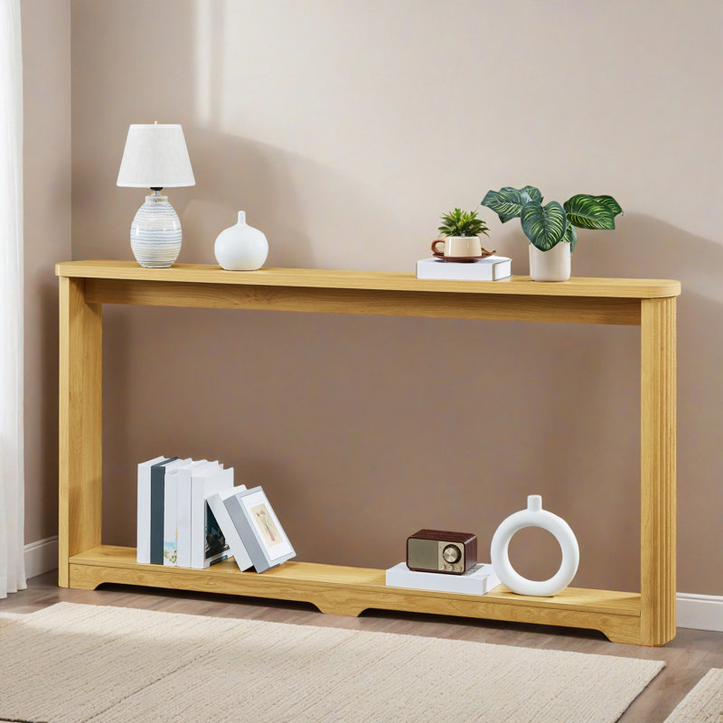 Console de 70,1 po Bahez, Naturel