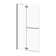 Pratika 41.62'' - 42.43'' W x 77'' H Pivot Frameless Shower Door with Clear Glass