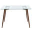 Strathcona Glass Top Metal Base Dining Table-1118466615-1096895691