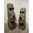 Green Lava Stone Moai Statue-416342036