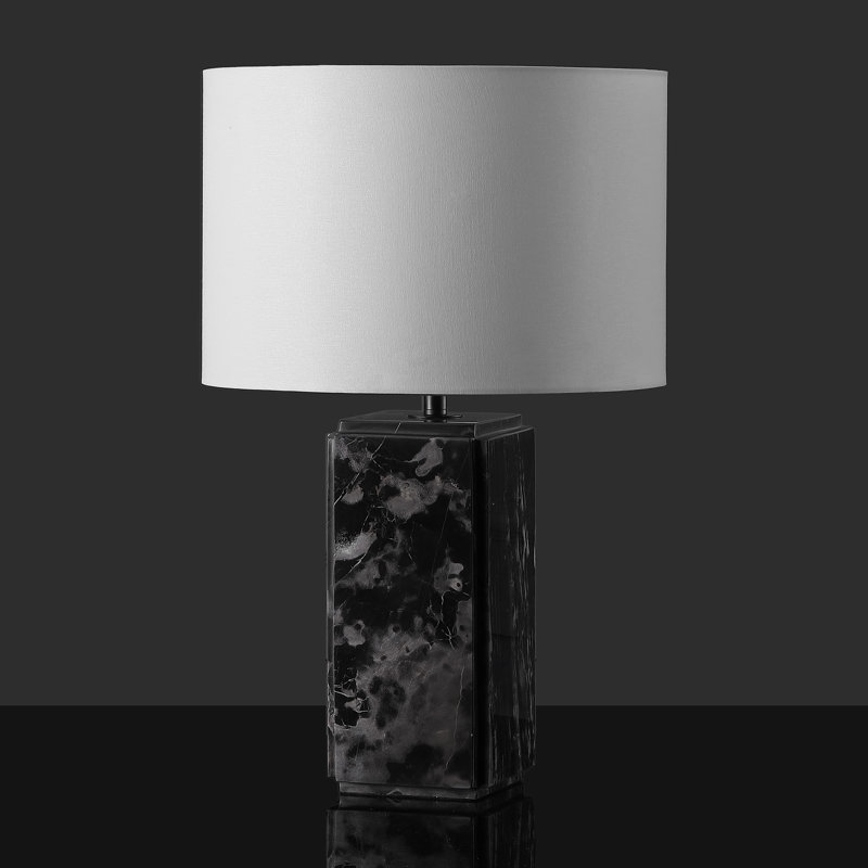 Zahra Standard Table Lamp, Black