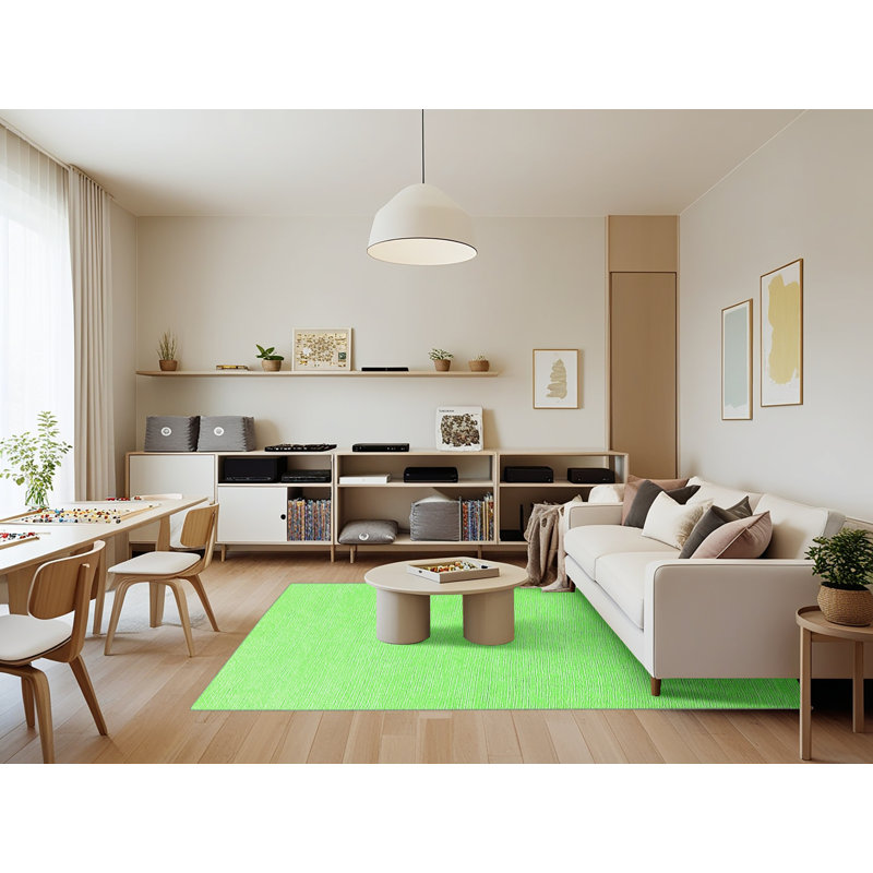 Washable Indoor Rug, Rectangle 7' x 9'