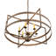 Lustree tambour 6 lumières unique Frannie