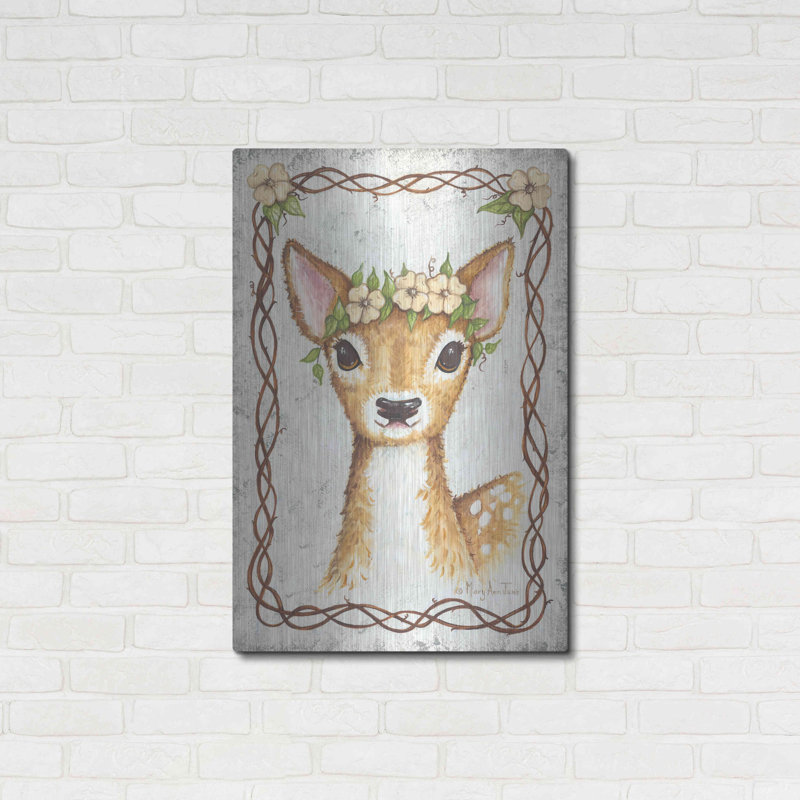 «Deer» par Mary Ann June, H 36 po x l 24 po