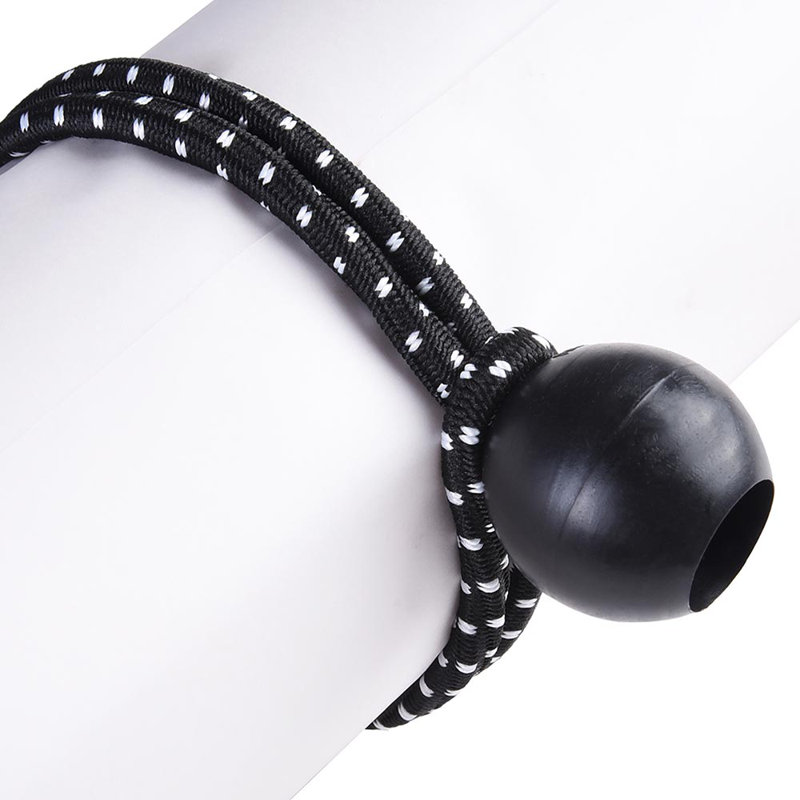 Yescom Black Polyethylene Plastic Hardware for Canopy, 0.98" H x 5.85" W x 0.98" D