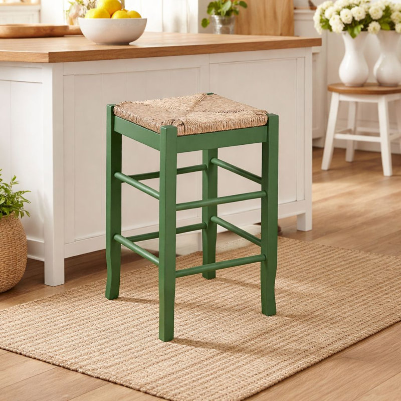 Miltonsburg Bar & Counter Stool, Counter Stool (24.5" Seat Height), Green