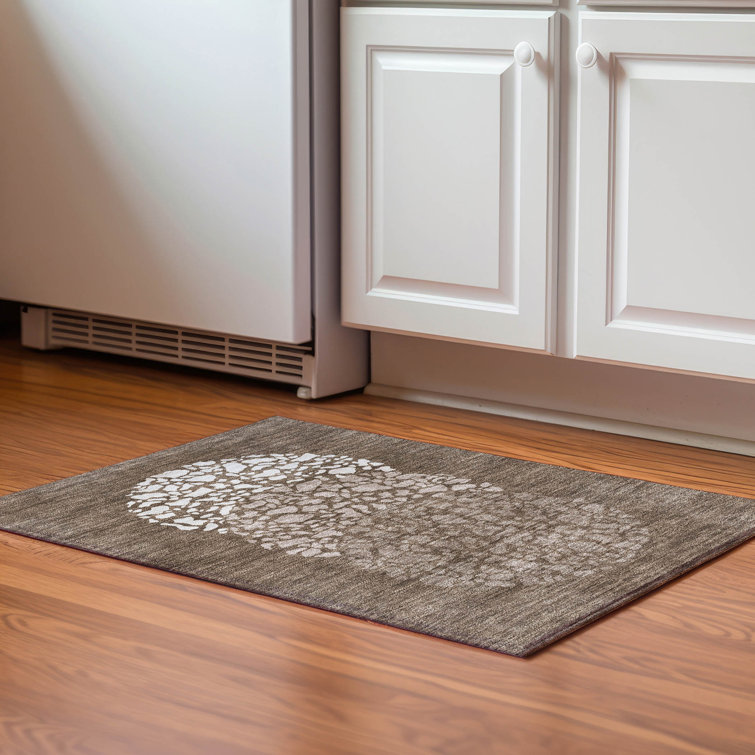 Premium Machine Washable Cerrito Chocolate Rug