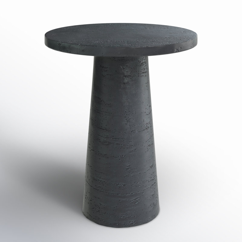 Table de bout Cuaron, Noir