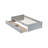 Solid Wood Bed with 2 Drawers-707220336