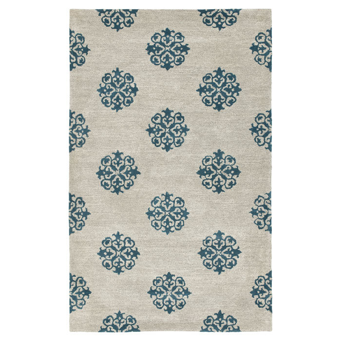 Candelo Hand Tufted Wool Pile Geometric Rug