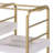 Washed Serving Cart With 3 Adjustable Trays-1897262972