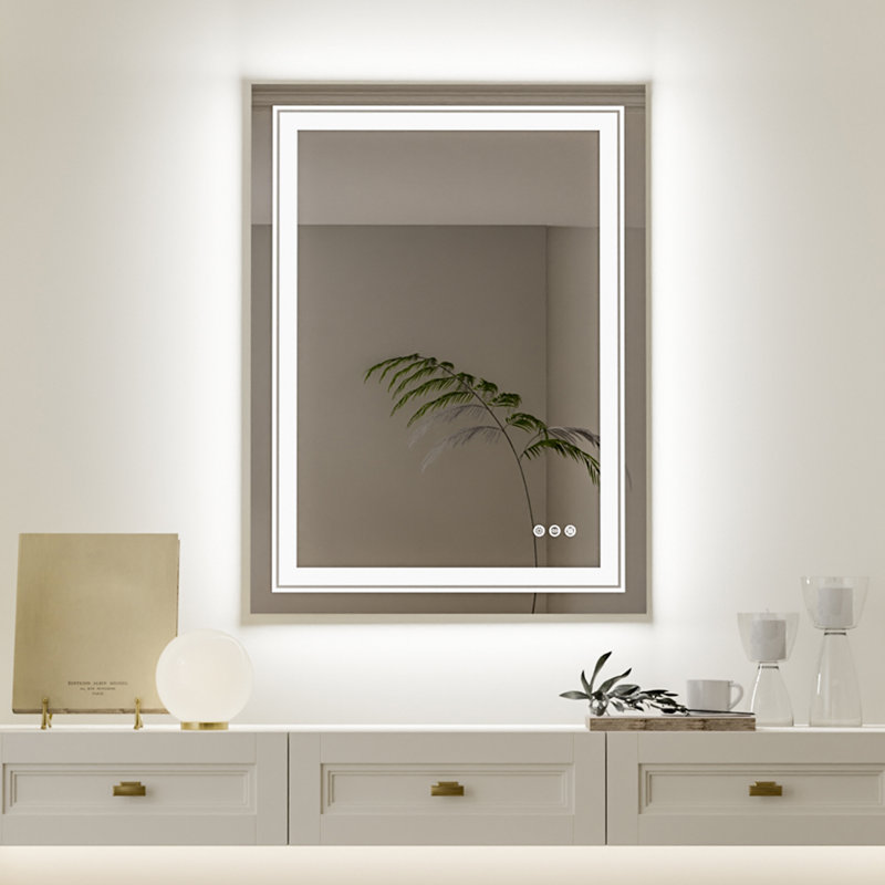 Kaamini Rectangle Wall Mirror, 28" x 20"